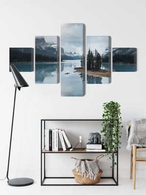 Ljuddämpande tavla - Ghost island in jasper