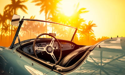 Ljuddämpande tavla - View from the car