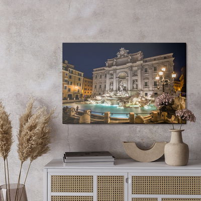 Ljuddämpande tavla - Trevi fountain Rome