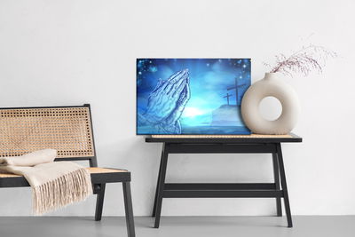 Ljuddämpande tavla - Three crosses on the hill