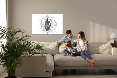 Ljuddämpande tavla - Mudra