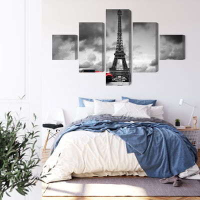 Ljuddämpande tavla - Black and white view