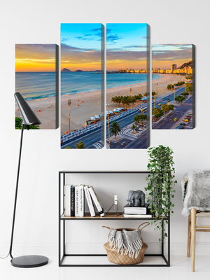 Ljuddämpande tavla - Sunrise view of copacabana
