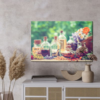 Ljuddämpande tavla - Spice bottles