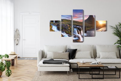 Ljuddämpande tavla - Kirkjufell mountain