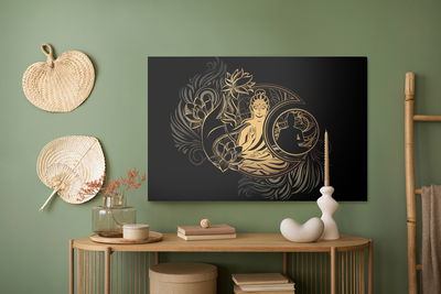 Ljuddämpande tavla - Buddha image