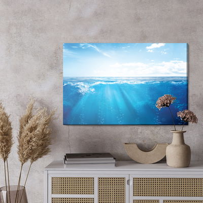 Ljuddämpande tavla - The beauty of the sea