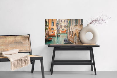 Ljuddämpande tavla - Gondolas in venice