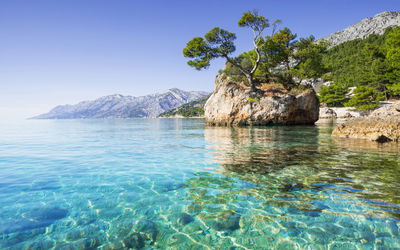 Ljuddämpande tavla - Makarska riviera in Croatia