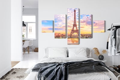 Ljuddämpande tavla - Eiffel tower in Paris