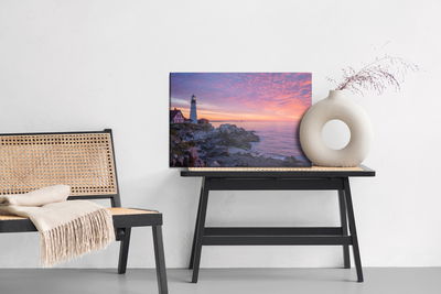 Ljuddämpande tavla - Sunset over the ocean