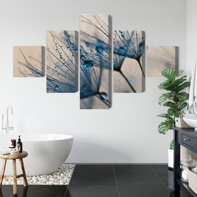 Ljuddämpande tavla - Dandelions with water