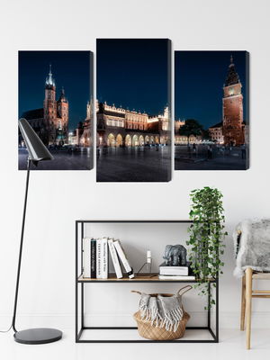 Ljuddämpande tavla - Kraków's cloth hall and st.