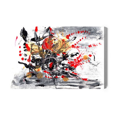 Ljuddämpande tavla - Chaotic abstraction