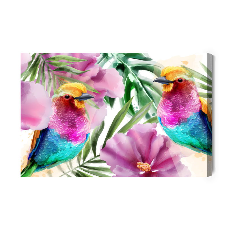 Ljuddämpande tavla - Of tropical birds