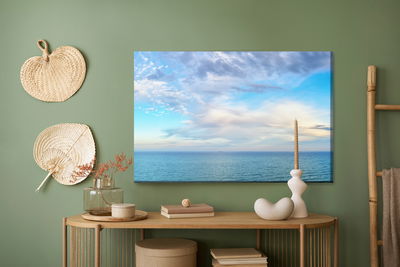 Ljuddämpande tavla - Landscape with the sea