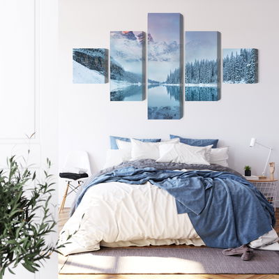 Ljuddämpande tavla - Canadian Moraine Lake on a