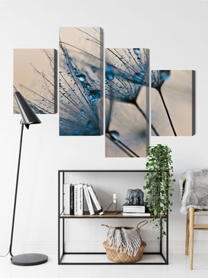 Ljuddämpande tavla - Dandelions with water