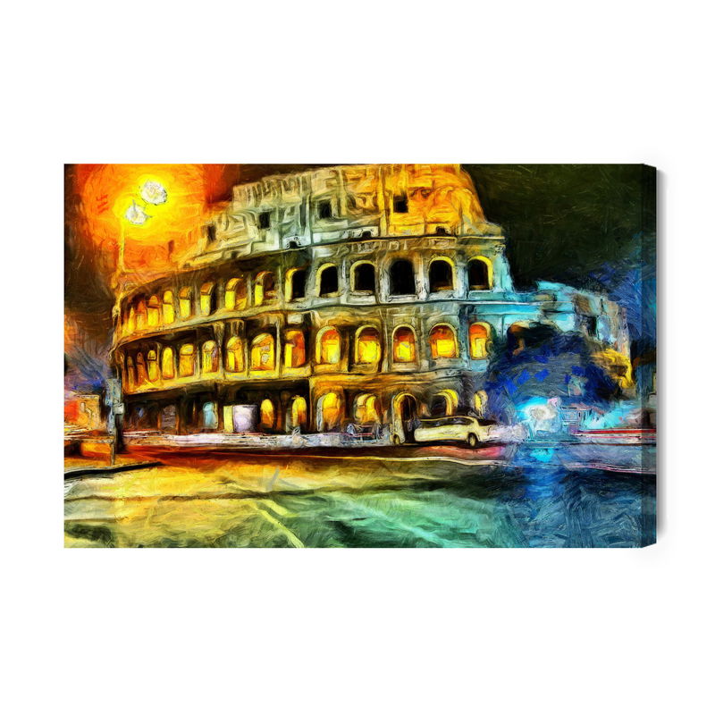 Ljuddämpande tavla - Colosseum as painted