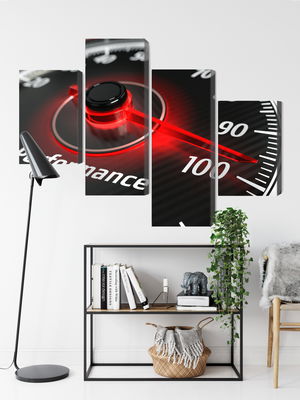 Ljuddämpande tavla - Modern 3d counter