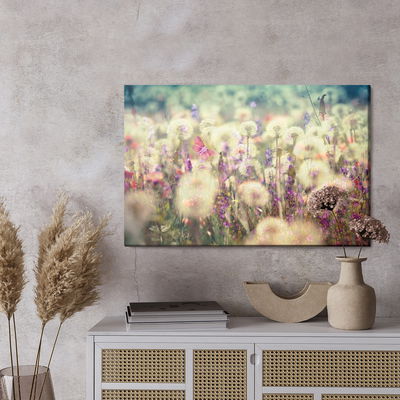 Ljuddämpande tavla - Flowers on the meadow