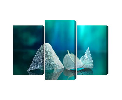 Ljuddämpande tavla - Delicate leaves close up