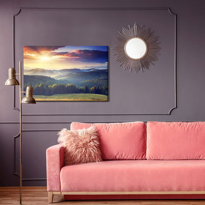 Ljuddämpande tavla - Carpathians in ukraine