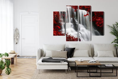 Ljuddämpande tavla - Man daeng waterfall