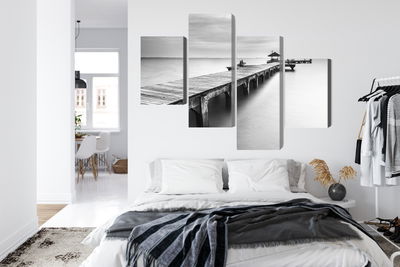 Ljuddämpande tavla - Wooden pier