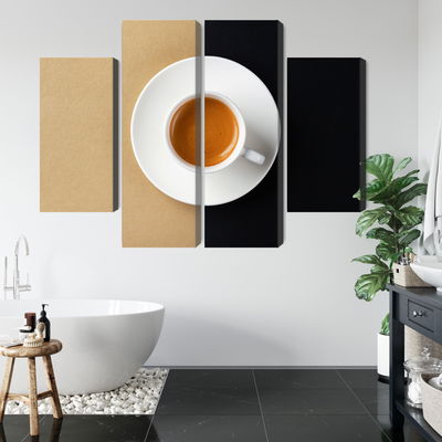 Ljuddämpande tavla - A cup of italian coffee