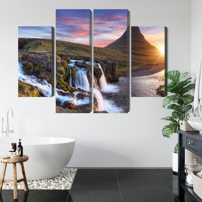 Ljuddämpande tavla - Kirkjufell mountain