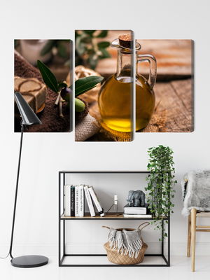 Ljuddämpande tavla - A bottle of olive oil