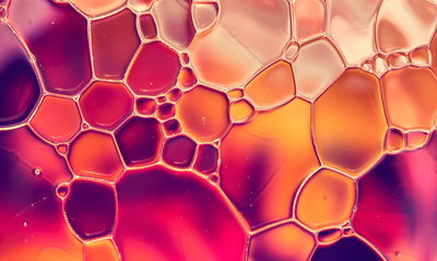 Ljuddämpande tavla - Water drops on a macro scale