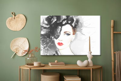 Ljuddämpande tavla - Portrait of a woman