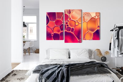 Ljuddämpande tavla - Water drops on a macro scale