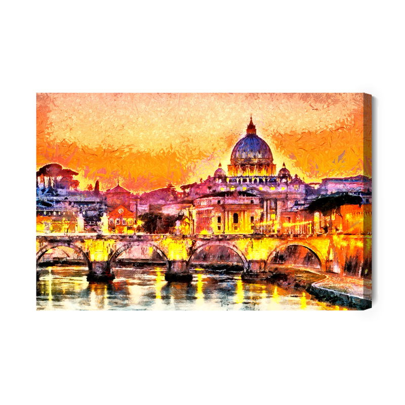 Ljuddämpande tavla - St. peter in the vatican as