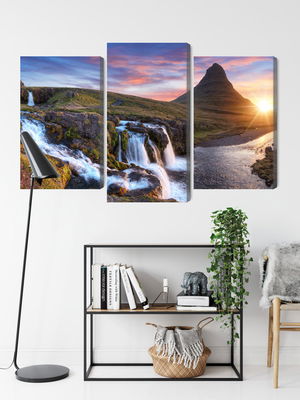 Ljuddämpande tavla - Kirkjufell mountain