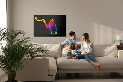 Ljuddämpande tavla - Jew blowing a horn