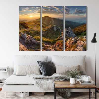 Ljuddämpande tavla - Bread mountain peak