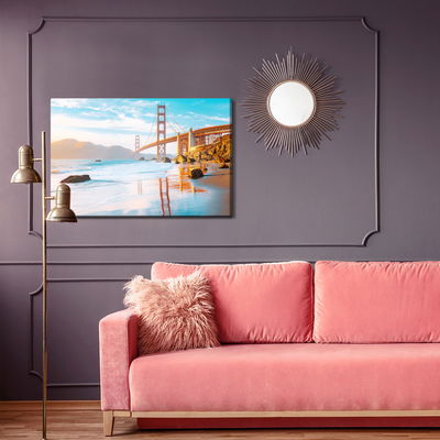 Ljuddämpande tavla - Golden Gate bridge