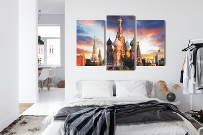 Ljuddämpande tavla - Moscow view of the red