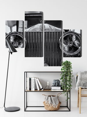 Ljuddämpande tavla - Rolls royce up close