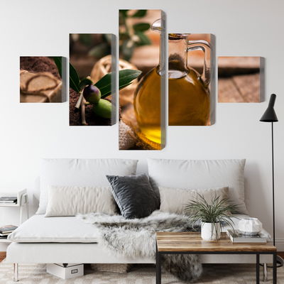 Ljuddämpande tavla - A bottle of olive oil