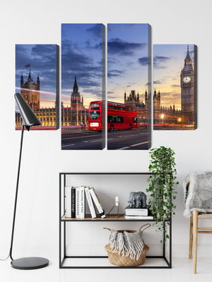 Ljuddämpande tavla - Panorama of westminster