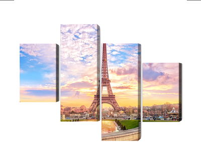 Ljuddämpande tavla - Eiffel tower in Paris