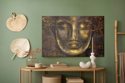 Ljuddämpande tavla - Buddha portrait