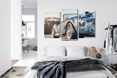 Ljuddämpande tavla - Classic retro car