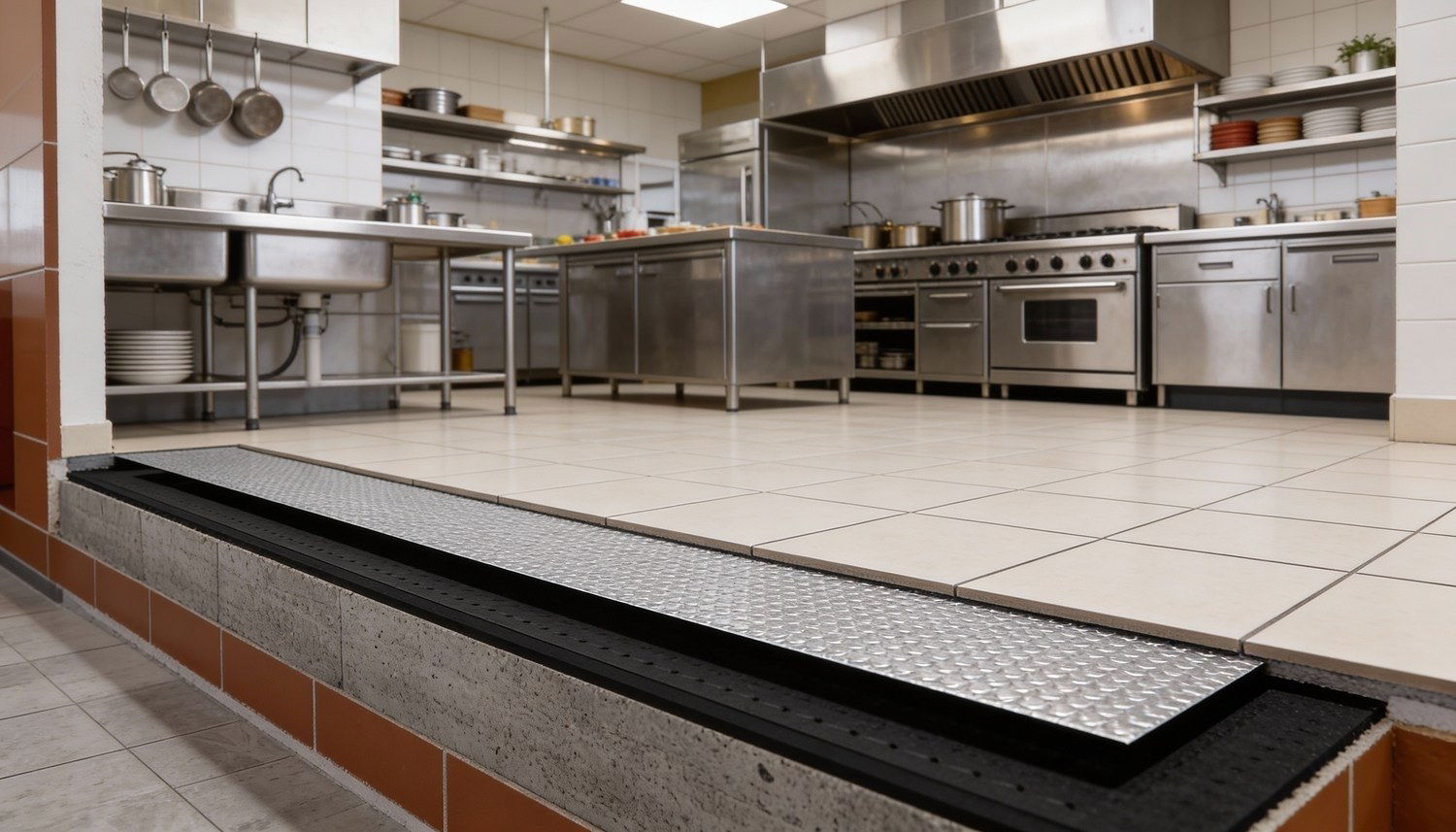 Kunskapsportal om vibrationsdämpning av golv i restaurang samt ljudisolering och ljudabsorbering