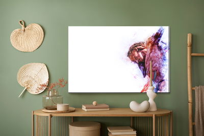 Ljuddämpande tavla - Jesus christ on the cross