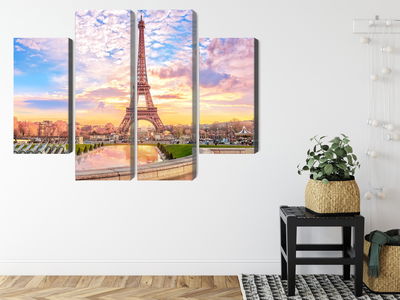 Ljuddämpande tavla - Eiffel tower in Paris